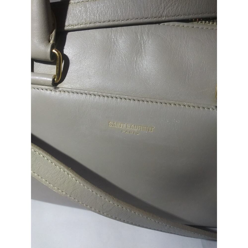 SAINT LAURENT Bag PARIS YSL YSL Yves Baby Duffle Handbag 2WAY Shoulder - Picture 3 of 10